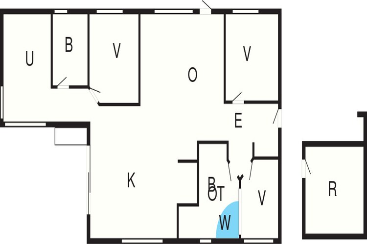 4 Sterne Ferienhaus in Sydals-By Traum - Grundriss