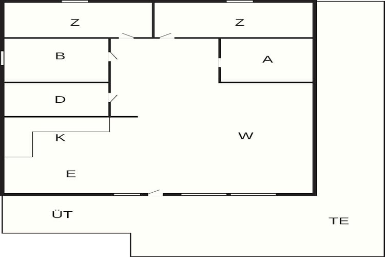 5 Personen vakantie huis in Thisted-By Traum-Plattegrond