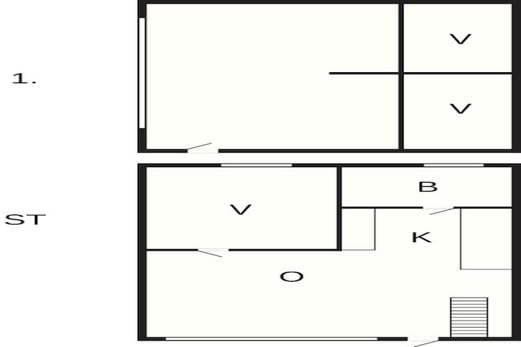 4 sterren vakantie huis in Hemmet-Plattegrond