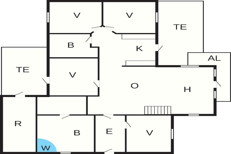 5 sterren vakantie huis in Faaborg-Plattegrond