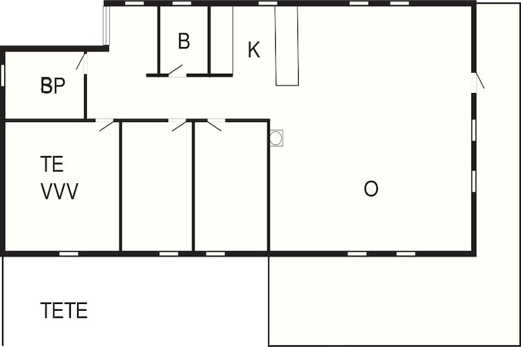 8 Personen Ferienhaus in lyngdal-Grundriss