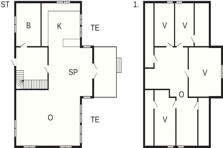 8 Personen vakantie huis in Tau-Plattegrond