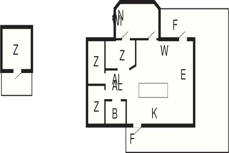 8 Personen vakantie huis in BORGHOLM - Plattegrond