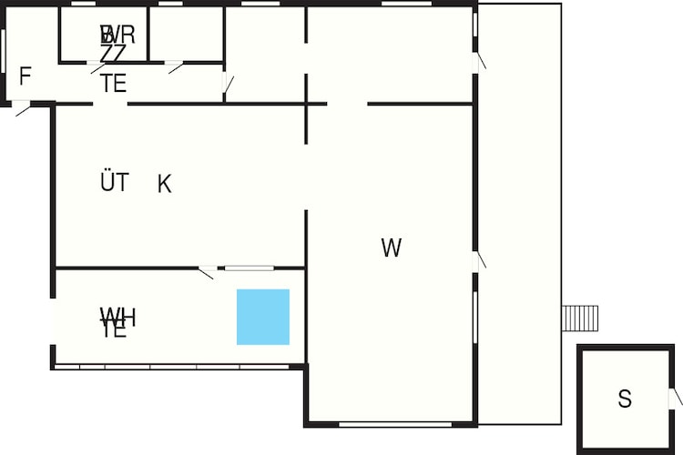 4 Sterne Ferienhaus in LJUSFALLSHAMMAR-Grundriss