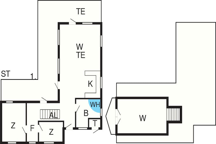 6 person holiday home in Øster Assels-Floor plan