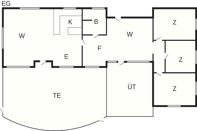 8 person holiday home in Asnæs-Floor plan