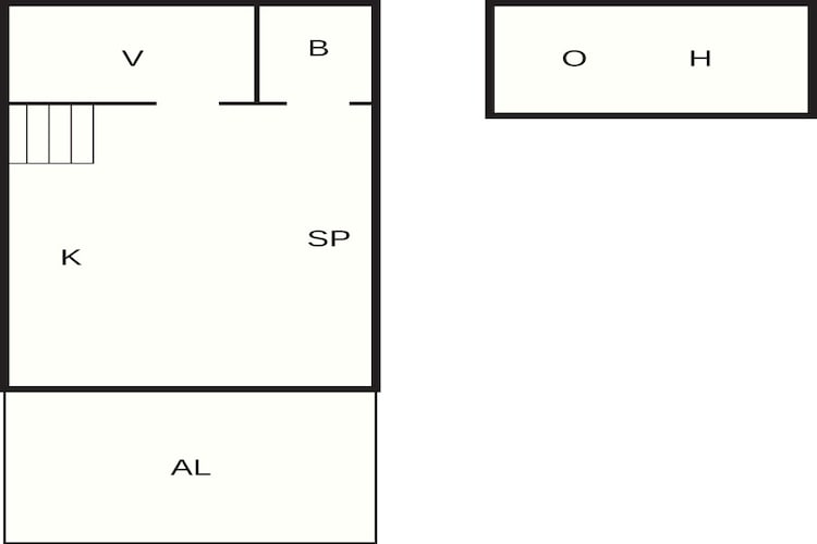 4 person holiday home in KÖPINGSVIK-Floor plan