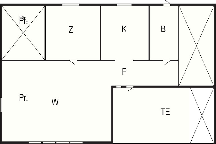 6 Personen Ferienhaus in Skummeslövsstrand-Grundriss