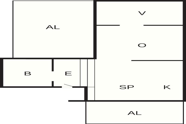 4 Personen vakantie huis in FIGEHOLM-Plattegrond