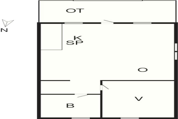 6 Personen Ferienhaus in Haderslev-Grundriss