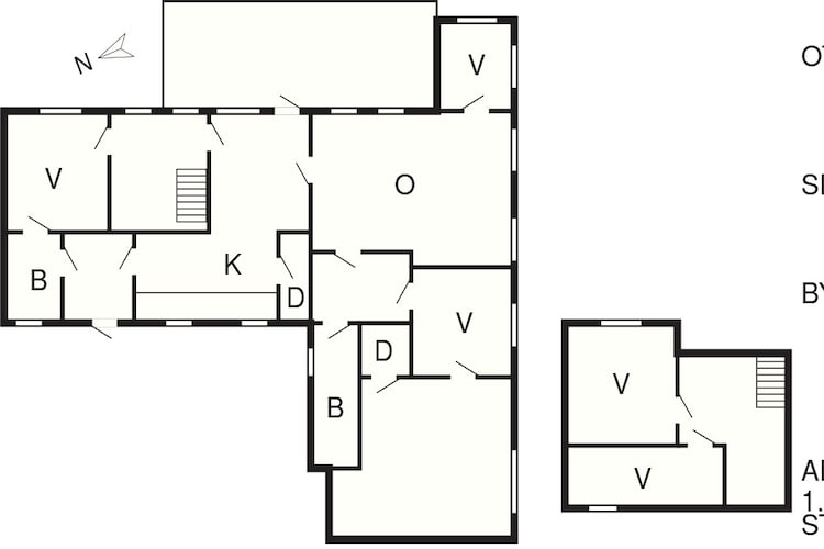 16 Personen Ferienhaus in Vestervig-Grundriss