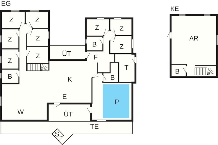 5 sterren vakantie huis in Højslev-Plattegrond