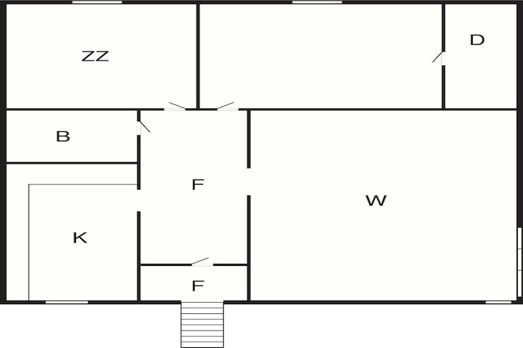 Maison de vacances pour 6 a Slussfors-Plan d'étage
