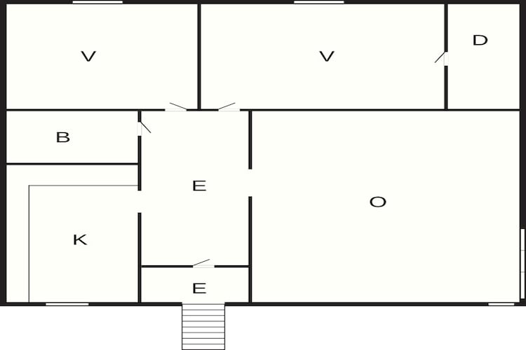 6 Personen Ferienhaus in Slussfors-Grundriss
