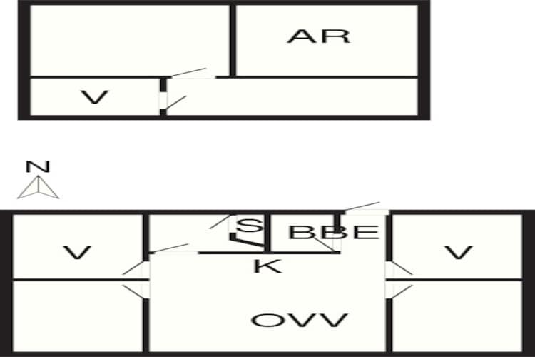 5 star holiday home in Løkken-Floor plan