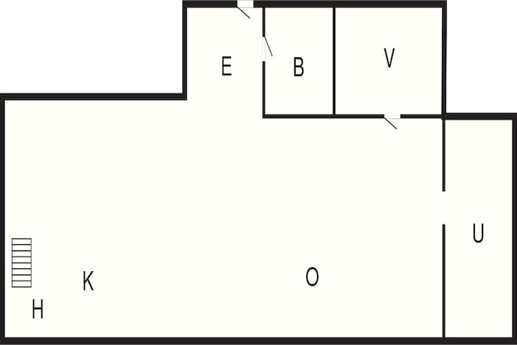 4 Personen Ferienhaus in Lemvig-Grundriss