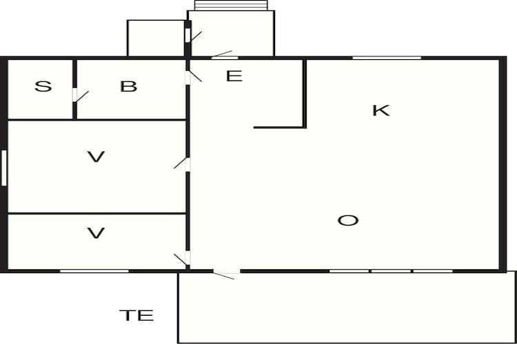 4 star holiday home in SYSSLEBÄCK-Floor plan