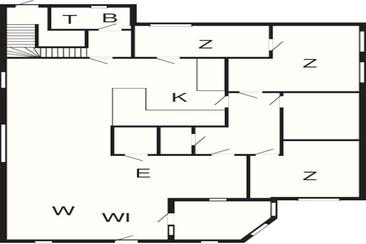 Centrally located retreat in Ringkobing-Floor plan