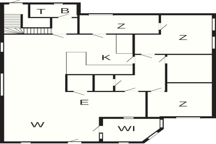 Sfeervolle retraite in Ringkobing -- By Traum Ferienwohnungen-Plattegrond