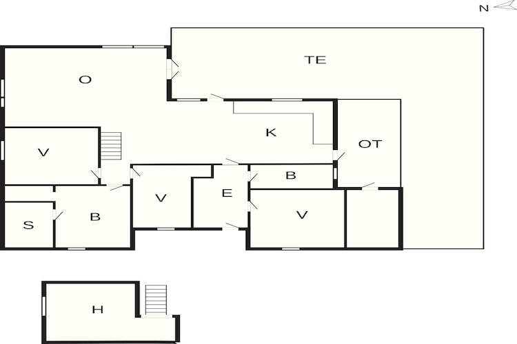 Tranquil Haven in Lyngsa - By Traum Ferienwohnungen-Floor plan