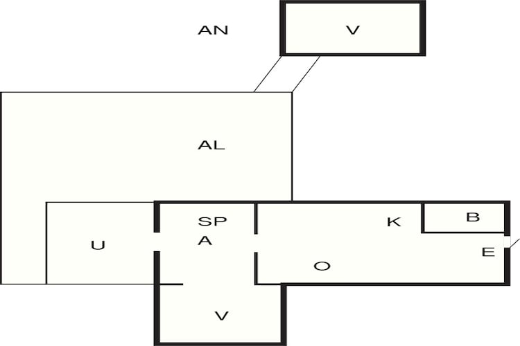 Maison de vacances pour 7 a Mönsterås-Plan d'étage