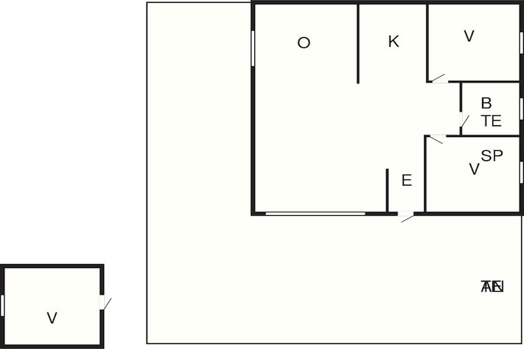 7 Personen vakantie huis in Hadsund - Plattegrond