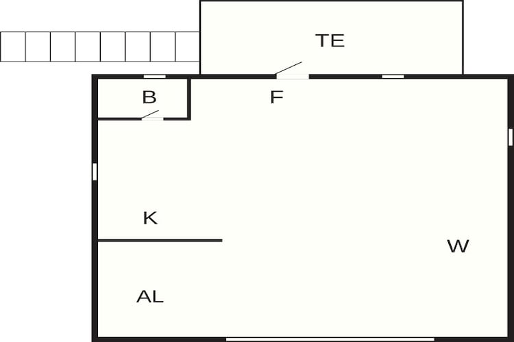 4 sterren vakantie huis in Romelanda-Plattegrond