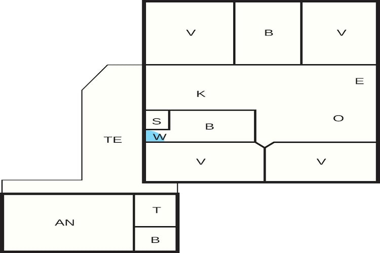 4 sterren vakantie huis in Løkken-Plattegrond