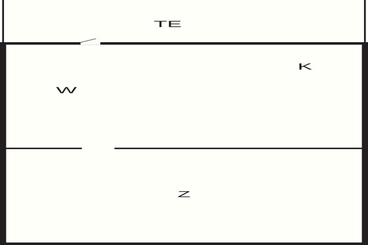 Tiny House-Plattegrond