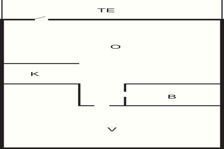 Apartment Vest Balcony-Plattegrond