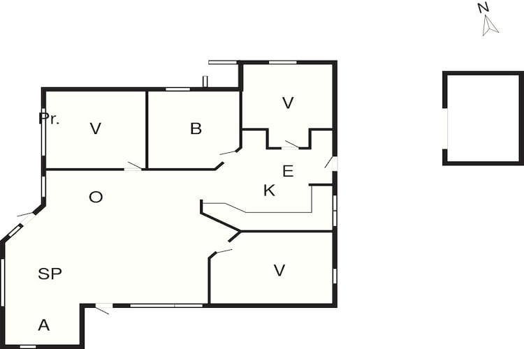 4 star holiday home in Korsør-Floor plan