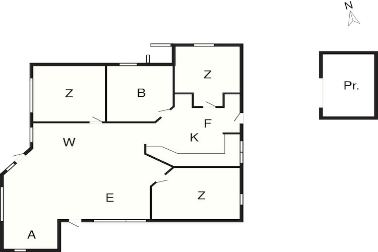 4 star holiday home in Korsør-Floor plan