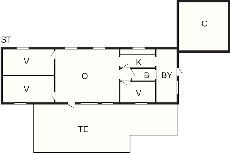 8 person holiday home in Holbæk-Floor plan