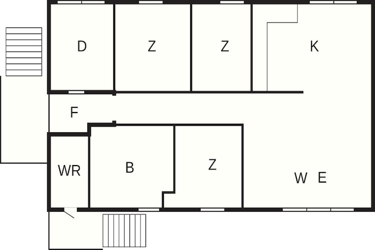 6 Personen vakantie huis in HOSTELAND-Plattegrond