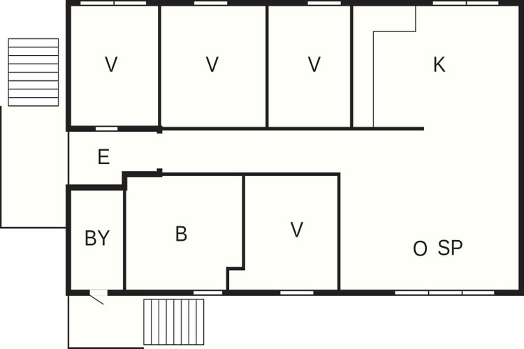 6 Personen vakantie huis in HOSTELAND-Plattegrond