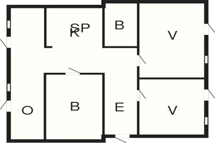 4 star holiday home in Bagenkop-Floor plan