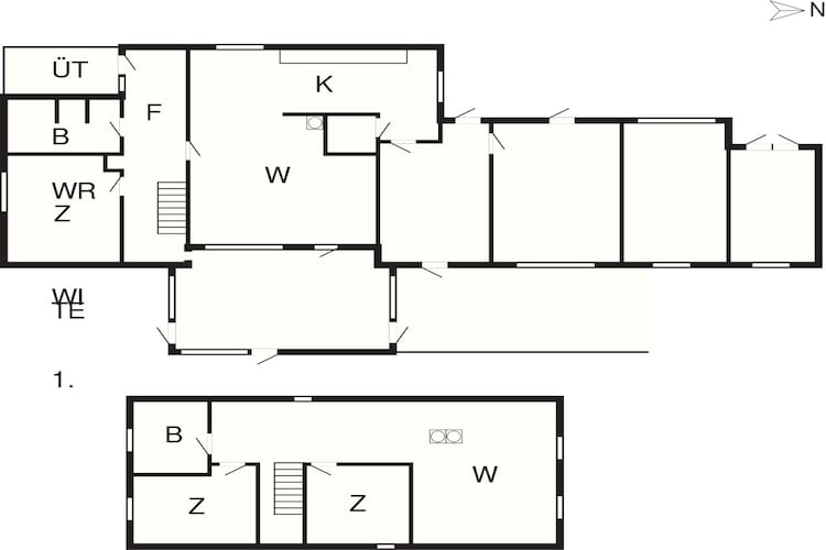 4 star holiday home in Storvorde-Floor plan