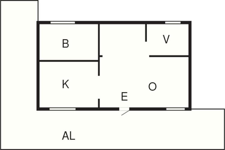 4 Sterne Ferienhaus in UDDEVALLA-Grundriss