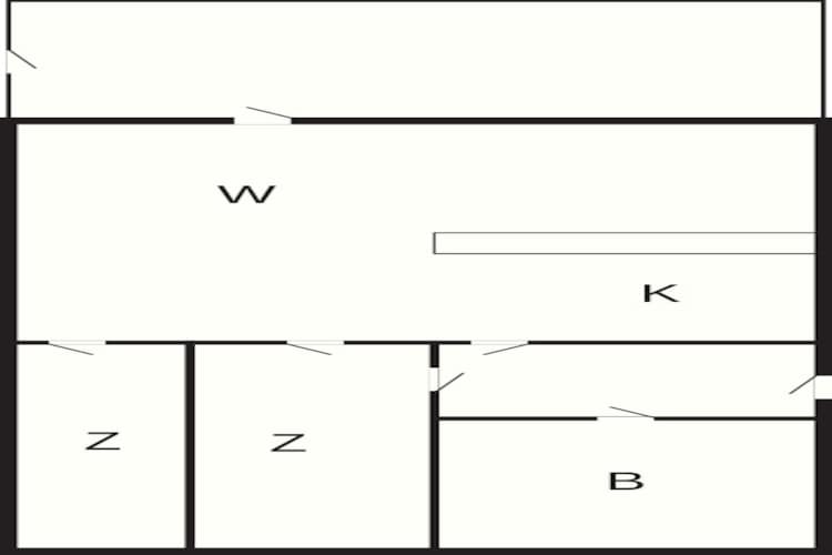 Sfeervol toevluchtsoord in Bork Havn -- By Traum Ferienwohnungen-Plattegrond