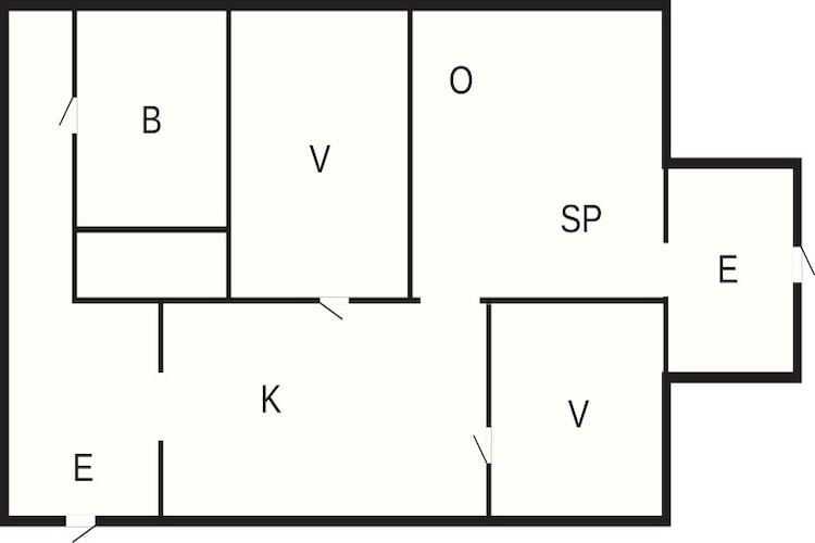 4 Personen vakantie huis in LÖNASHULT-Plattegrond
