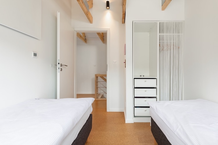 Dom wakacyjny dla 2 osób nad jeziorem Wisełka-Schlafzimmer