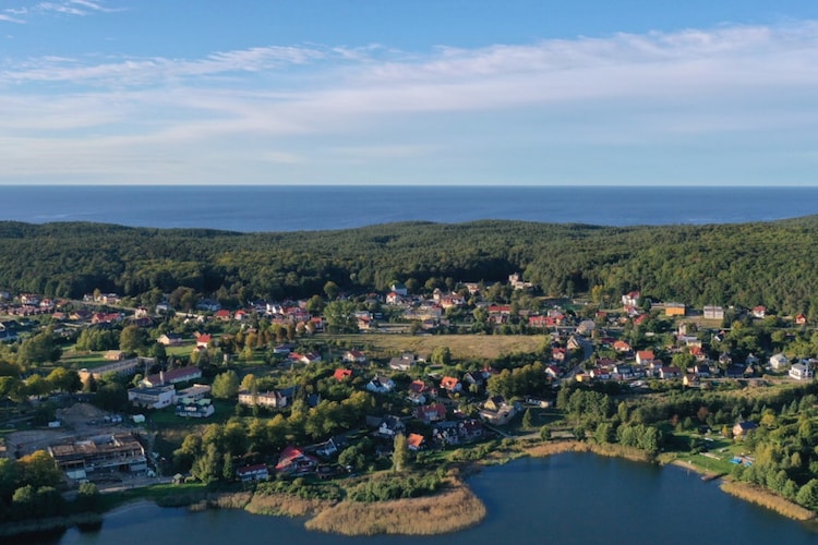 Dom wakacyjny dla 4 osób nad jeziorem Wisełka-Gebiete Sommer 1 km
