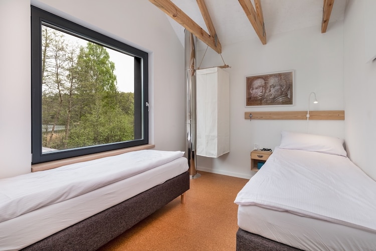 Dom wakacyjny dla 5 osób nad jeziorem Wisełka-Schlafzimmer