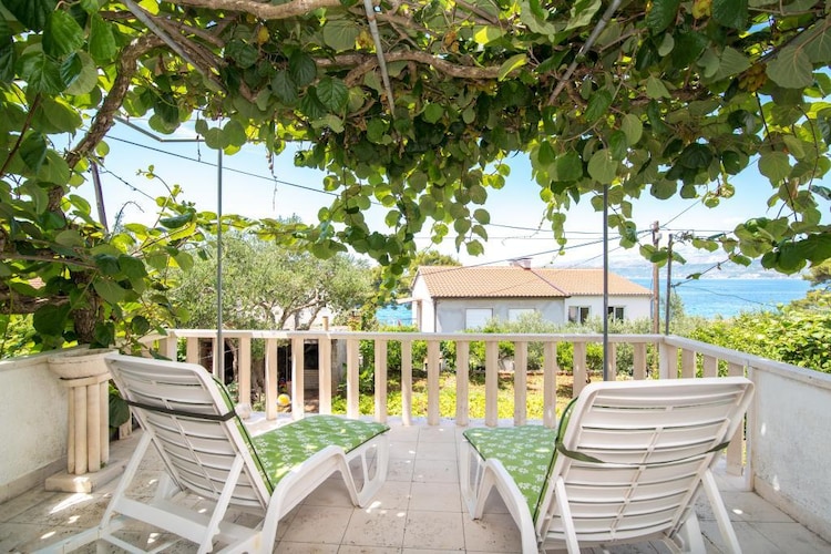 Apartment Vrandecic - Two Bedroom Apartment with Garden Terrace (Žarka) (ST)-Terrasse