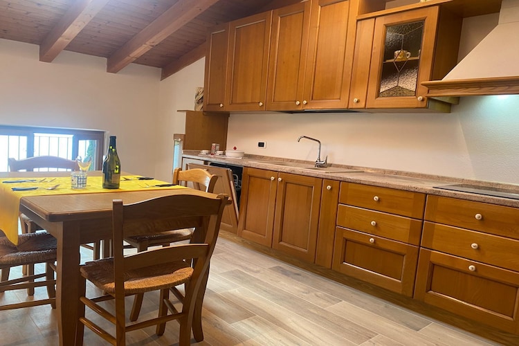 Residence Villa Gianna Limone sul Garda - Trilo Mansarda 2 pax-Keuken