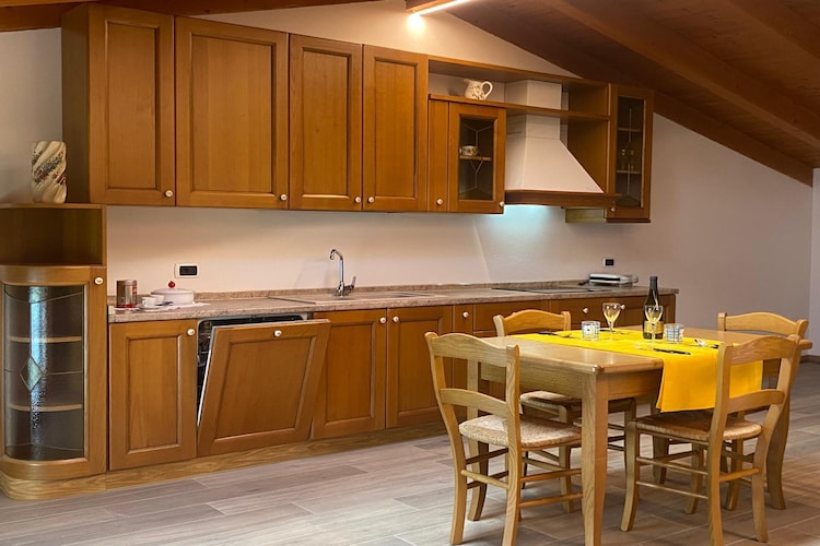 Residence Villa Gianna Limone sul Garda - Trilo Mansarda 2 pax-Keuken