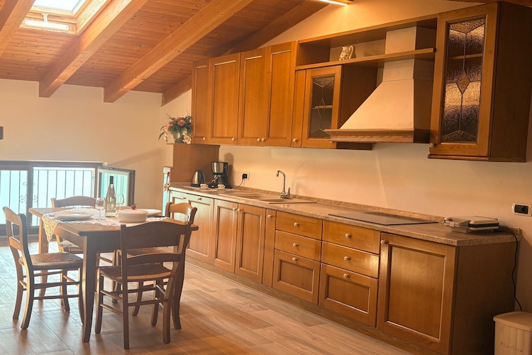 Residence Villa Gianna Limone sul Garda - Trilo Mansarda 2 pax - Keuken