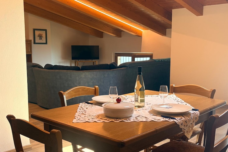 Residence Villa Gianna Limone sul Garda - Trilo Mansarda 2 pax - Woonkamer