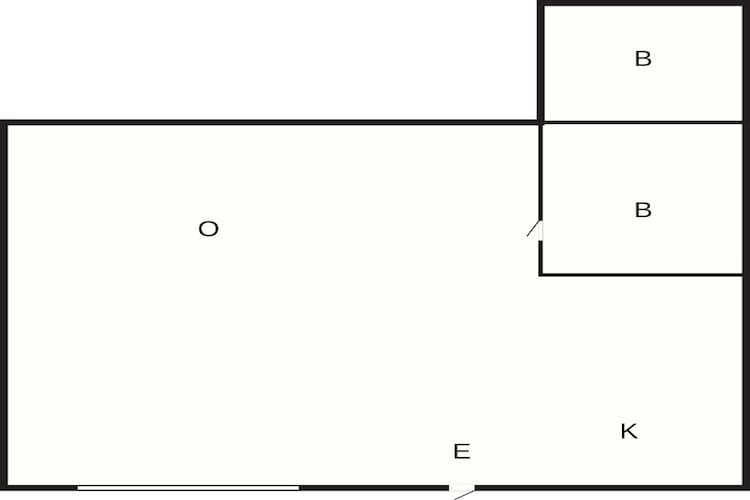 2 Personen vakantie huis in Uddevalla-Plattegrond