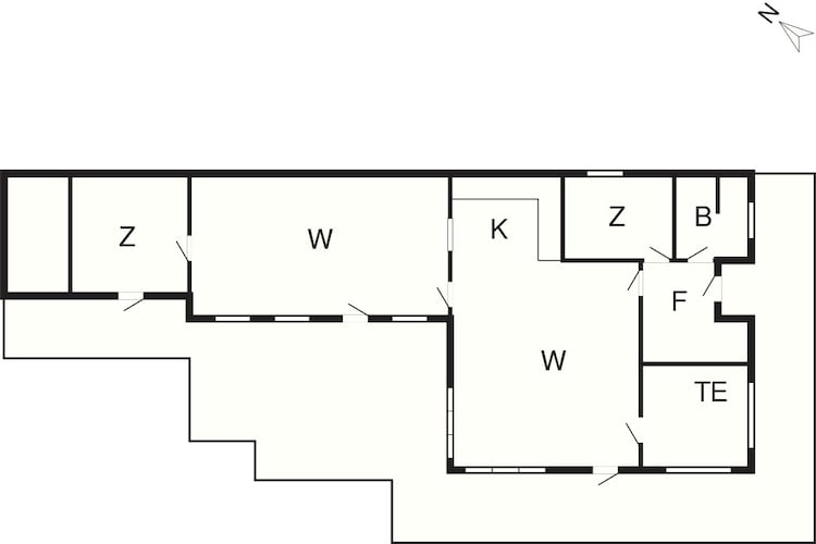 8 person holiday home in Vordingborg-Floor plan